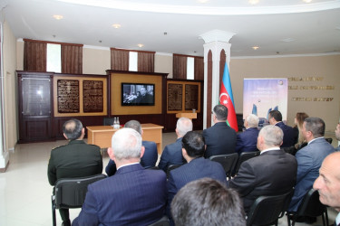 Tovuzda 2026-cı il “Şəhərsalma və Memarlıq İli” çərçivəsində tədbir keçirilib