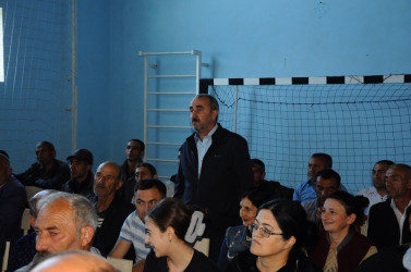 RİH başçısının Qaradaş kəndində səyyar qəbulu keçirilib