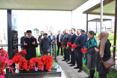 Tovuzda Aprel şəhidi Mirsalam Cəfərovun anım mərasimi keçirilib