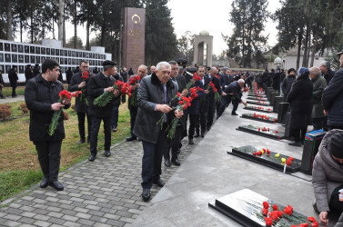 Tovuzda 20 Yanvar faciəsinin 35-ci ildönümü ilə əlaqədar şəhidlərimizin əziz xatirəsi anılmışdır   