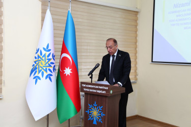 Yeni Azərbaycan Partiyası Tovuz rayon təşkilatının XI konfransı keçirilib