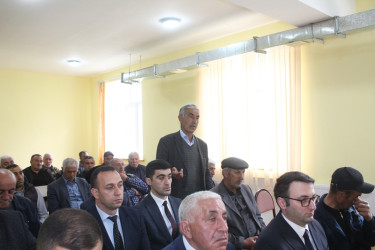RİH başçısının Çeşməli kəndində  səyyar qəbulu keçirilib