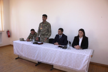 Tovuzda tarixi Qələbənin beşinci ildönümünə həsr olunmuş “Vətən müharibəsi qəhrəmanları ilə bir gün” adlı görüş keçirilib