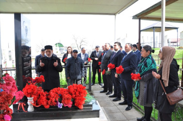 Tovuzda Aprel şəhidi Mirsalam Cəfərovun anım mərasimi keçirilib