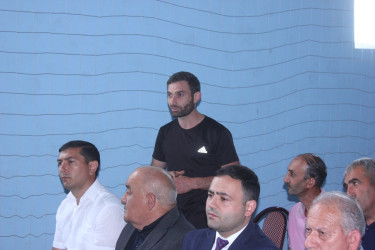 Tovuz Rayon İcra Hakimiyyətinin başçısı Qaradaş kəndində səyyar qəbul keçirib