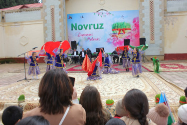 Tovuzda Novruz bayramı münasibətilə ümumrayon şənliyi keçirilib