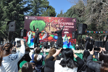 Tovuzda Novruz bayramı təntənə ilə qeyd edilib
