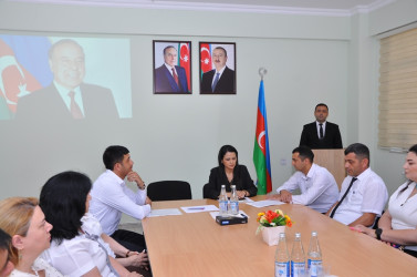 Tovuzda “Heydər Əliyev – Müstəqil Azərbaycan Konstitusiyasının müəllifidir” mövzusunda tədbir keçirildi