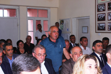 RİH başçısının Ağdam kəndində  səyyar qəbulu keçirilib