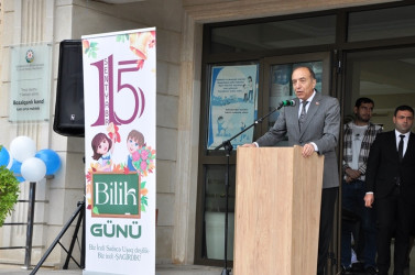 Tovuzda 15 sentyabr “Bilik Günü” qeyd edilib