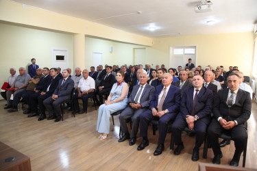 Tovuzda Yeni Azərbaycan Partiyası Tovuz rayon təşkilatının yaradılmasının 33 illiyi qeyd olunub