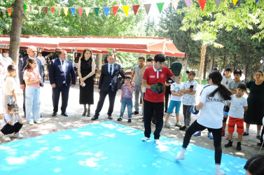 Tovuzda “1 iyun-Uşaqların Beynəlxalq Müdafiəsi günü” qeyd olunub.
