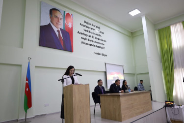 Tovuzda “27 Sentyabr – Anım Günü”nə həsr olunmuş tədbir keçirilib