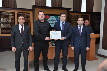 Tovuzda “5 Mart – Bədən Tərbiyəsi və İdman Günü” münasibətilə tədbir keçirilib