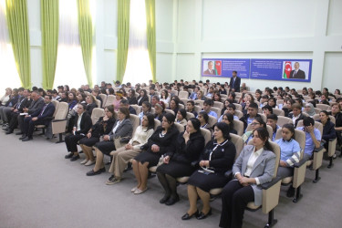 Tovuzda “Gəncləri Qoruyaq: Erkən nikaha, məişət zorakılığına və dini radikalizmə qarşı birlikdə mübarizə aparaq” mövzusunda tədbir keçirilib