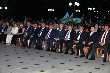 Tovuzda 15 İyun Milli Qurtuluş Gününə həsr olunmuş bayram konserti keçirilib