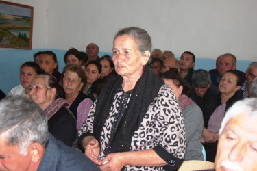 RİH başçısının Qədirli kəndində səyyar qəbulu keçirilib