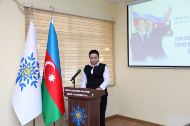 Yeni Azərbaycan Partiyası Tovuz rayon təşkilatının XI konfransı keçirilib