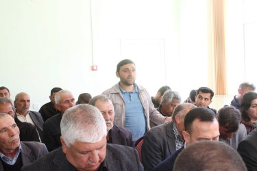 RİH başçısının Həsənli  kəndində səyyar qəbulu keçirilib