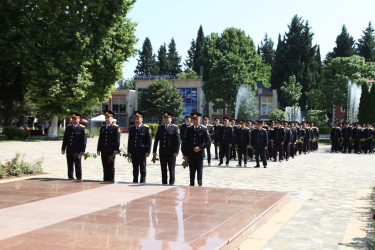 Tovuzda Azərbaycan Polisinin yaranmasının 108-ci ildönümü münasibətilə tədbir keçirilib