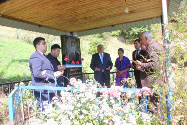 Tovuz RİH başçısı dağ kəndlərindəki Vətən müharibəsi şəhidlərinin məzarlarını ziyarət edib
