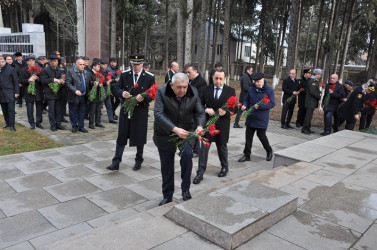 Tovuzda 20 Yanvar faciəsinin 35-ci ildönümü ilə əlaqədar şəhidlərimizin əziz xatirəsi anılmışdır   