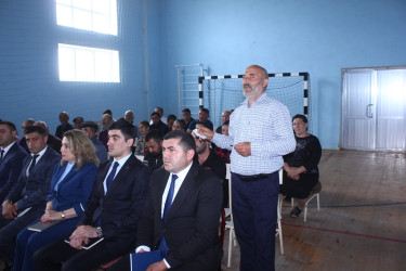 Tovuz Rayon İcra Hakimiyyətinin başçısı Qaradaş kəndində səyyar qəbul keçirib