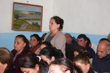 RİH başçısının Qədirli kəndində səyyar qəbulu keçirilib