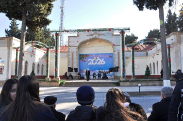 Tovuzda 31 dekabr - Dünya Azərbaycanlılarının Həmrəyliyi günü və Yeni il münasibətilə bayram konserti keçirilib.  