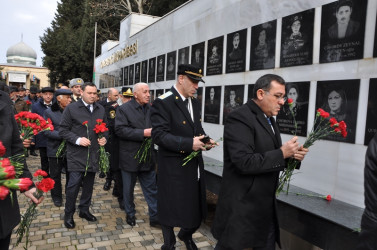 Tovuzda 20 Yanvar faciəsinin 35-ci ildönümü ilə əlaqədar şəhidlərimizin əziz xatirəsi anılmışdır   