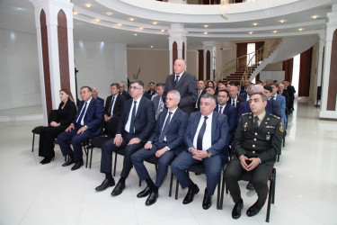 Tovuzda 2026-cı il “Şəhərsalma və Memarlıq İli” çərçivəsində tədbir keçirilib