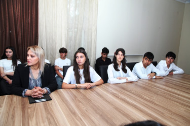Tovuzda narkomaniyaya qarşı mübarizəyə həsr olunmuş dəyirmi masa və veloyürüş keçirilib