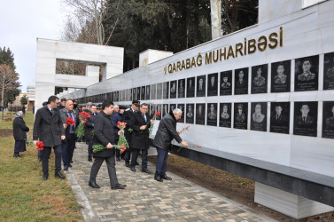 Tovuzda 20 Yanvar faciəsinin 35-ci ildönümü ilə əlaqədar şəhidlərimizin əziz xatirəsi anılmışdır   