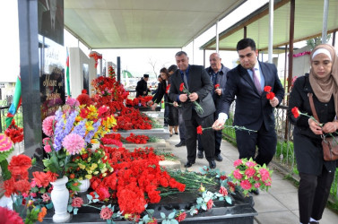 Tovuzda Aprel şəhidi Mirsalam Cəfərovun anım mərasimi keçirilib