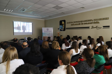 Tovuzda “Konstitusiya və Suverenlik İli” çərçivəsində Ulu Öndər Heydər Əliyevin səhiyyə sahəsində xidmətlərinə həsr olunmuş tədbir keçirilib.