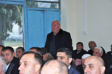 RİH başçısının Aşağı Mülkülü kəndində səyyar qəbulu keçirilib
