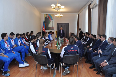 Tovuzda qadınlardan ibarət “Turan” voleybol klubunun Azərbaycan çempionluğu münasibətilə qarşılanma mərasimi keçirilib