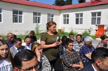 RİH başçısı Koxanəbi kənd sakinləri ilə səyyar qəbul-görüş keçirib