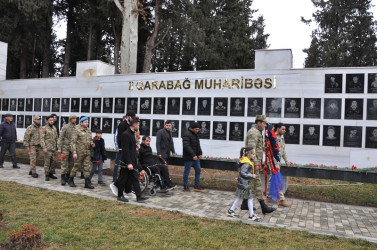 Tovuzda 20 Yanvar faciəsinin 35-ci ildönümü ilə əlaqədar şəhidlərimizin əziz xatirəsi anılmışdır   