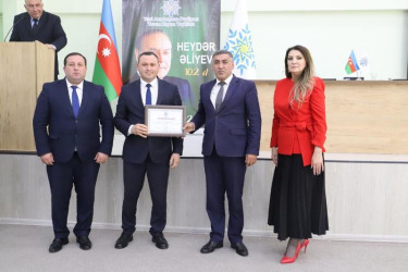Tovuzda “Konstitusiya və Suverenlik İli” çərçivəsində Ulu Öndər Heydər Əliyevin təhsil sahəsində xidmətlərinə həsr olunmuş tədbir keçirilib