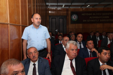 Tovuz Rayon İcra Hakimiyyəti başçısı yanında Şura iclası keçirildi