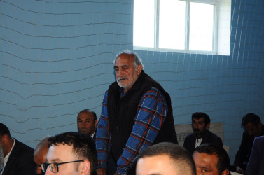 RİH başçısının Qaradaş kəndində səyyar qəbulu keçirilib