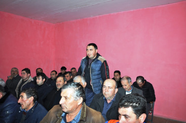 RİH başçısının Çatax kəndində səyyar qəbul-görüşü keçirilib