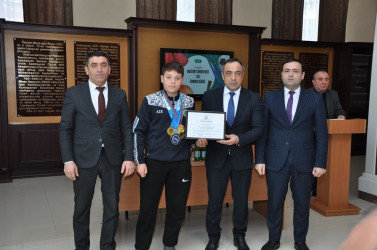 Tovuzda “5 Mart – Bədən Tərbiyəsi və İdman Günü” münasibətilə tədbir keçirilib