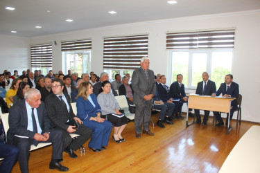 RİH başçısının Aşağı Quşçu kəndində səyyar qəbul-görüşü keçirilib