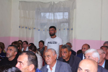 RİH başçısı Dönük Qırıqlı kəndində səyyar qəbul keçirib