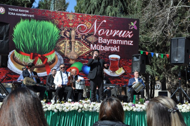 Tovuzda Novruz bayramı təntənə ilə qeyd edilib