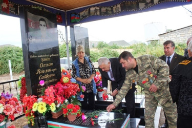 Tovuzda  27 Sentyabr “Anım Günü” münasibətilə Vətən uğrunda can verən qəhrəmanların məzarlarının ziyarəti bu gündə davam edib