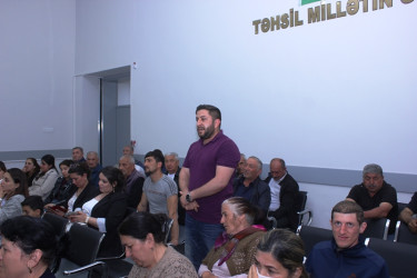 Tovuz Rayon İcra Hakimiyyətinin başçısı Aşağı Öysüzlü  kəndində səyyar qəbul keçirib