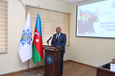 Yeni Azərbaycan Partiyası Tovuz rayon təşkilatının XI konfransı keçirilib